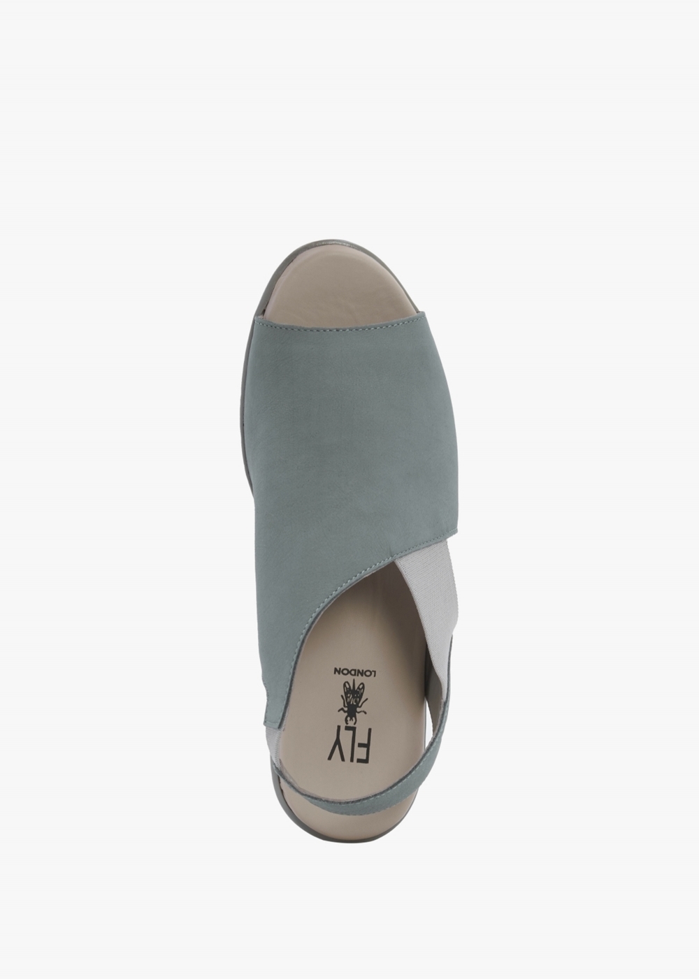 Pale blue best sale wedge sandals